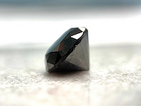 Diamant 11.28 carat echte natuurlijke zwarte diamant - afbeelding 2 van  4