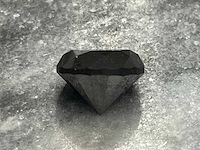 Diamant 11.35 carat zwarte natuurlijke diamant - afbeelding 4 van  4