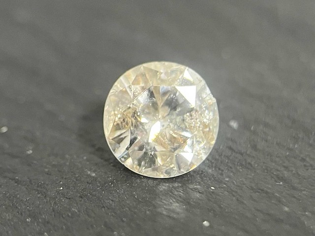Diamant 1.22 carat natuurlijke briljant geslepen diamant - afbeelding 3 van  3