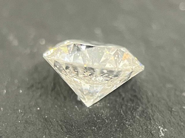 Diamant 1.23 carat natuurlijke briljant geslepen diamant - afbeelding 2 van  3