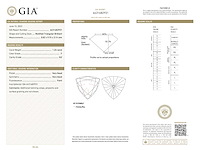 Diamant 1.26 carat gecertificeerd - afbeelding 3 van  5