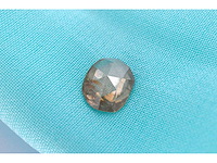 Diamant 1.29 carat fancy champagne roze diamant gecertificeerd - afbeelding 2 van  3