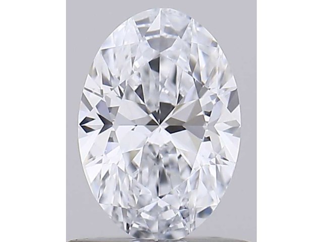 Diamant 1.50 carat ovaal geslepen gecertificeerd - afbeelding 1 van  4