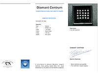 Diamant 1.52 carat echte natuurlijke briljant geslepen diamant - afbeelding 2 van  2