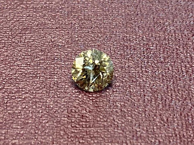 Diamant 1.69 carat echte diamant gecertificeerd - afbeelding 1 van  5