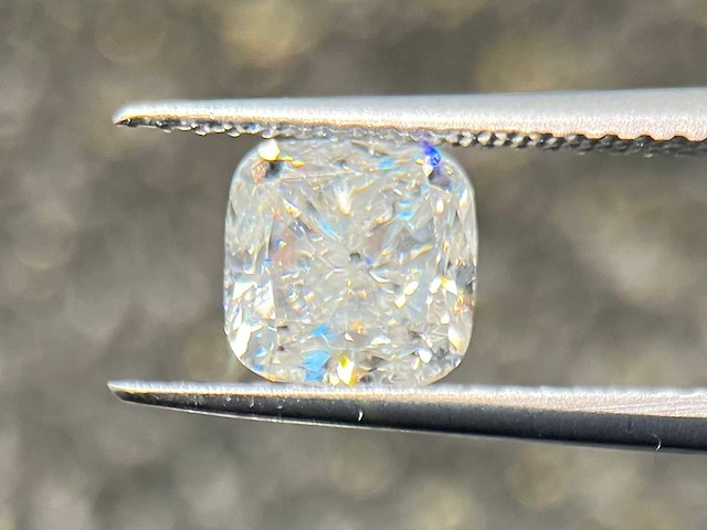 Diamant 1.71 carat echte diamant gecertificeerd - afbeelding 1 van  3