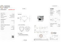 Diamant 2.00 carat diamant gecertificeerd - afbeelding 2 van  3