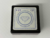 Diamant 2.03 carat natuurlijke witte briljant geslepen diamant - afbeelding 2 van  3