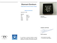 Diamant 2.03 carat natuurlijke witte briljant geslepen diamant - afbeelding 3 van  3