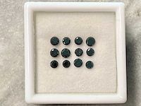 Diamant 2.09 carat zwarte diamant gecertificeerd - afbeelding 1 van  3