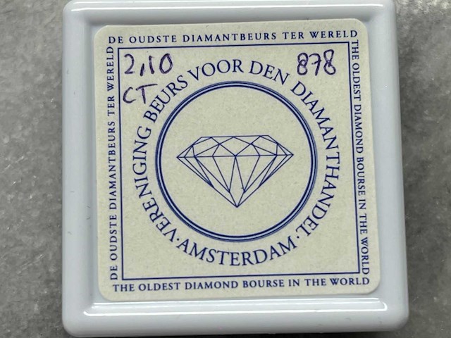 Diamant 2.10 carat - afbeelding 2 van  3