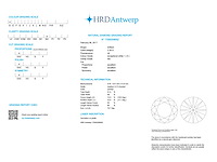 Diamant 2.29 carat natuurlijk gecertificeerd - afbeelding 3 van  4