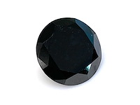 Diamant 2.41 carat natuurlijke zwarte diamant gecertificeerd - afbeelding 1 van  3