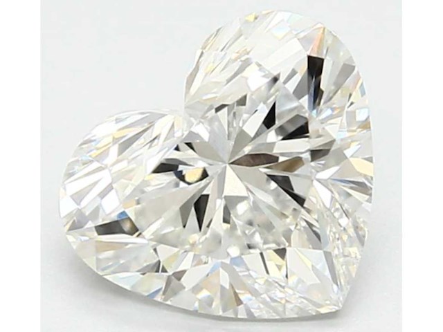 Diamant 3.01 carat hartvorm diamant gecertificeerd - afbeelding 1 van  4