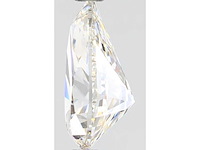 Diamant 3.01 carat pear shape gecertificeerd - afbeelding 2 van  4