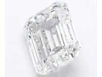Diamant 3.02 carat emerald geslepen gecertificeerd - afbeelding 2 van  4