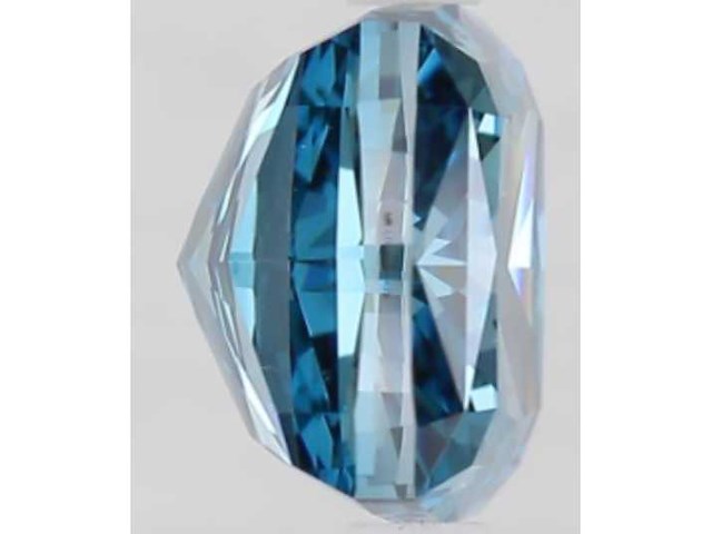 Diamant 3.02 carat kussenvorm geslepen gecertificeerd - afbeelding 2 van  3