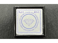 Diamant 3.04 carat echte natuurlijke briljant geslepen diamant - afbeelding 2 van  3