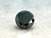 Diamant 3.68 carat echte natuurlijke zwarte diamant - afbeelding 1 van  4
