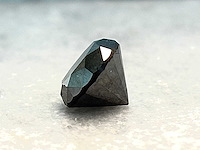 Diamant 3.68 carat echte natuurlijke zwarte diamant - afbeelding 2 van  4