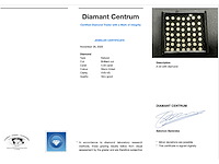 Diamant 4.03 carat natuurlijke briljant geslepen diamant - afbeelding 3 van  3