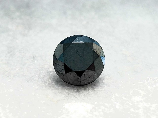 Diamant 4.81 carat echte natuurlijke zwarte diamant - afbeelding 1 van  4