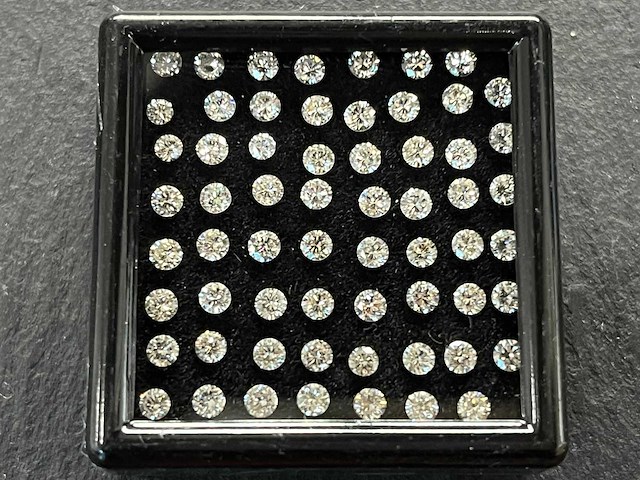 Diamant 5.00 carat echte natuurlijke briljant geslepen diamant - afbeelding 1 van  3