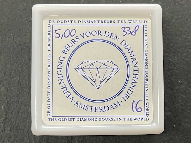 Diamant 5.00 carat ruwe diamant top kwaliteit - afbeelding 2 van  3
