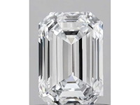 Diamant 5.02 carat emerald geslepen diamant gecertificeerd