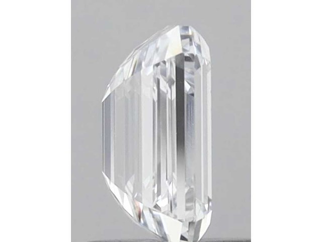 Diamant 5.02 carat emerald geslepen diamant gecertificeerd - afbeelding 2 van  4