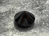 Diamant 6.10 carat zwarte natuurlijke diamant - afbeelding 2 van  4