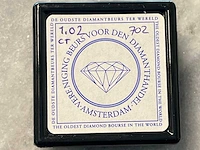 Diamant briljant 1.02 ct - afbeelding 2 van  3