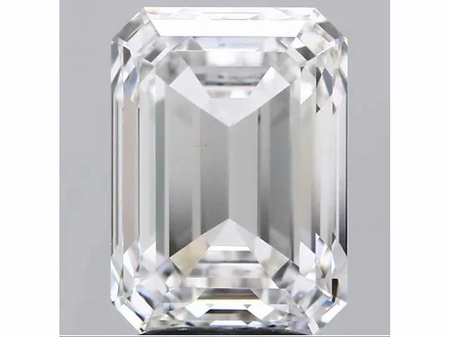 Diamant emerald 5.05 ct igi - afbeelding 1 van  4
