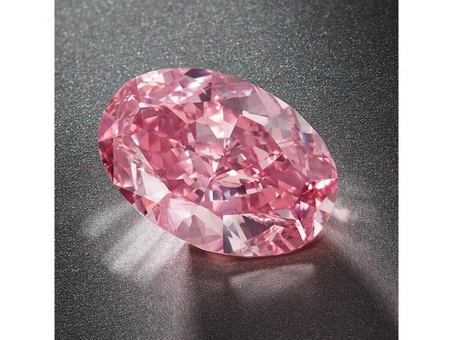 Diamant exclusive - 1.06ct (igi gecertificeerd), fancy vivid pink - afbeelding 1 van  5