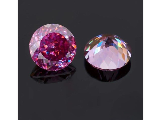 Diamant | exclusive portuguese cut | 1.05 ct ( igi gecertificeerd ), fancy intense pink - afbeelding 3 van  6