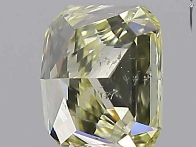 Diamant fancy colour 0.32 ct gia - afbeelding 3 van  5
