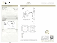 Diamant fancy colour 0.32 ct gia - afbeelding 4 van  5