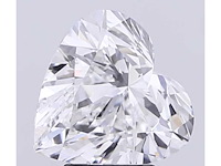Diamant hart 0.50 ct - afbeelding 1 van  5