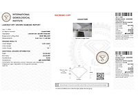 Diamant hart 0.59 ct - afbeelding 3 van  3