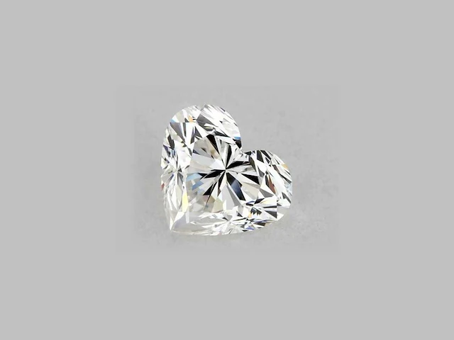 Diamant-hartvorm 0,50 cts de vs - afbeelding 1 van  3