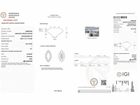 Diamant marquise 2.00 ct igi - afbeelding 4 van  4