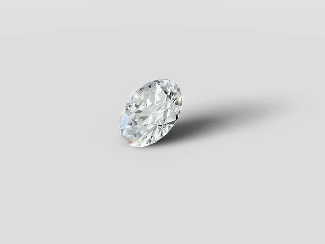 Diamant-ovaal vorm 0,50 cts de vs - afbeelding 1 van  5