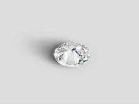 Diamant-ovaal vorm 0,50 cts de vs - afbeelding 5 van  5