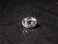 Diamant-ovaal vorm 2 ct's - igi gecertificeerd f vs2 - afbeelding 1 van  3