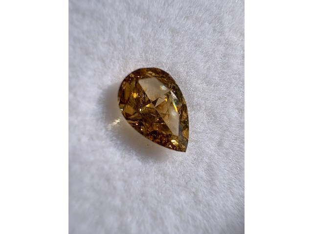 Diamant | pear brilliant | 1.00ct ( igi gecertificeerd ) - afbeelding 1 van  5