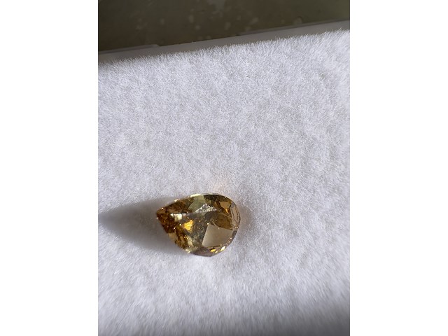 Diamant | pear brilliant | 1.00ct ( igi gecertificeerd ) - afbeelding 3 van  5