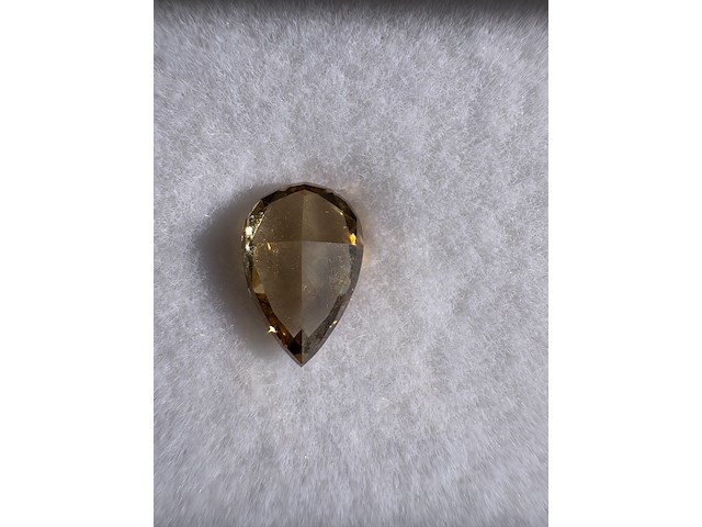 Diamant | pear brilliant | 1.00ct ( igi gecertificeerd ) - afbeelding 2 van  5