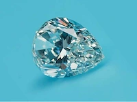 Diamant-pear cut 2 ct's - igi gecertificeerd f vs2 - afbeelding 4 van  4