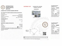 Diamant peer 0.90 ct igi - afbeelding 4 van  4