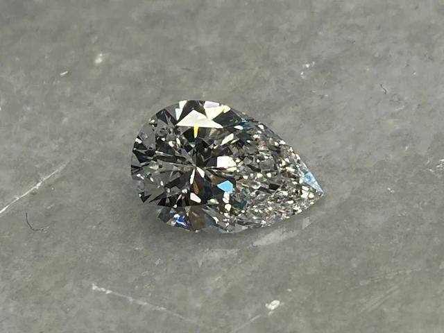 Diamant peer 1.00 ct - afbeelding 1 van  4